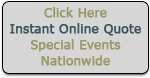 Online Quote for Special Events